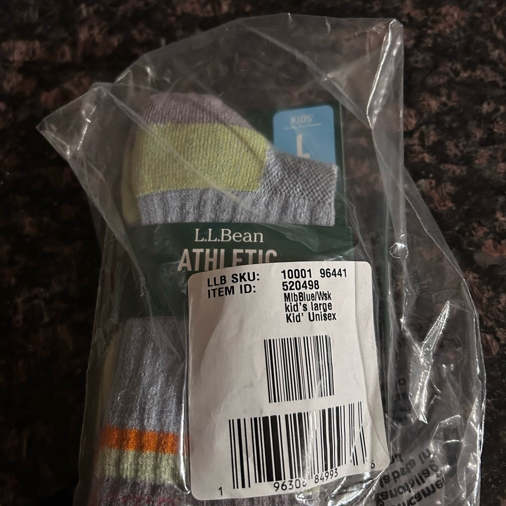 L.L. Bean Athletic Socks - youth large